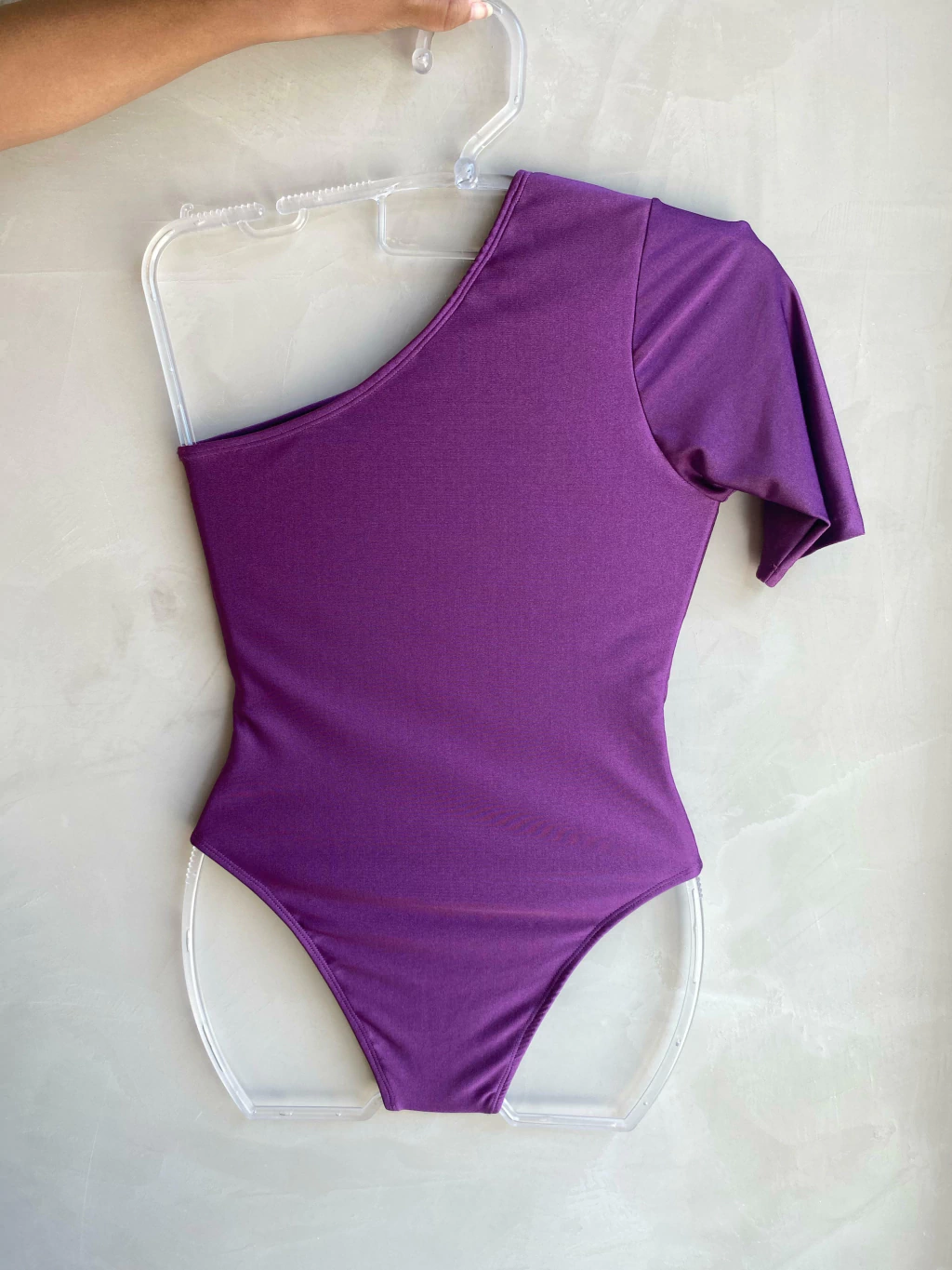 Body Roxo Ombro Só