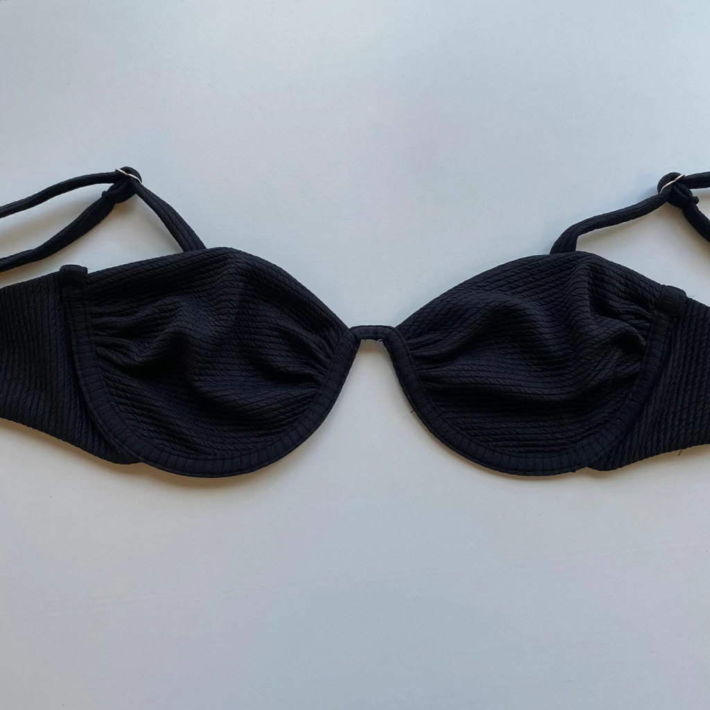 Top Mavie Texturizado Preto