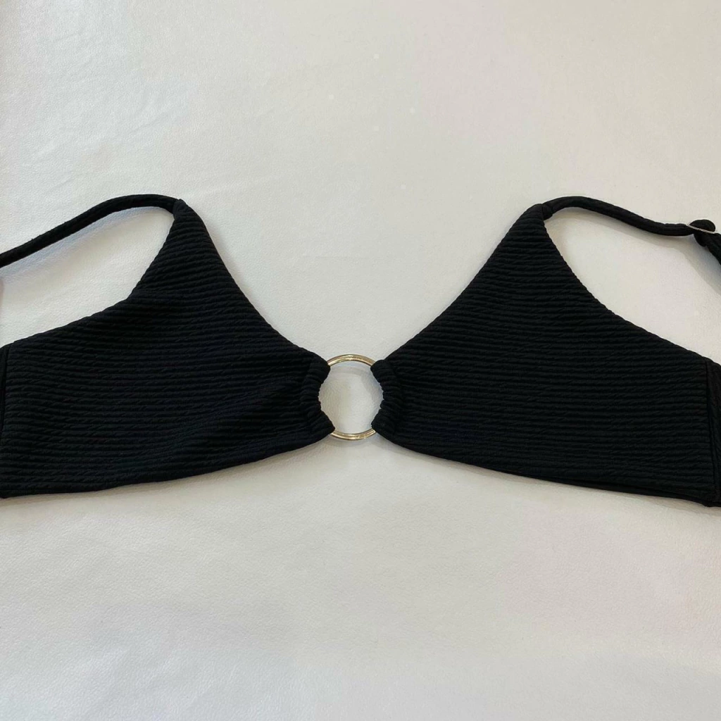 Top Hanna Texturizado Preto