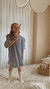 Vestido Ollie Vichy Blue - SunfloraKids