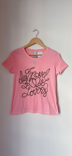 Art.6976 Remera Desiderata Salmón TXS y S