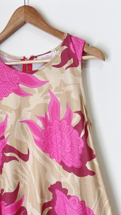 Art.9063 Vestido Millie Beige/Rosa T2/3 - comprar online