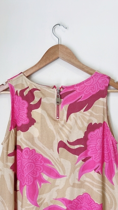 Art.9063 Vestido Millie Beige/Rosa T2/3 - cazabreva