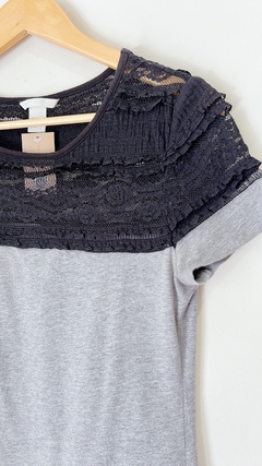 Art.8775 Remera H&M Gris/Negro TM - comprar online