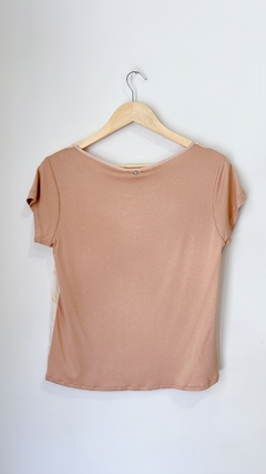 Art.9035 Blusa Tucci Nude/Lima TXS/S amplio - cazabreva