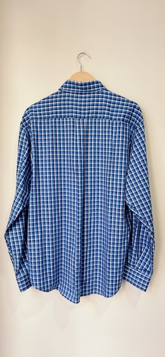 Art.7555 Camisa Kevingston Azul TL amplio - cazabreva