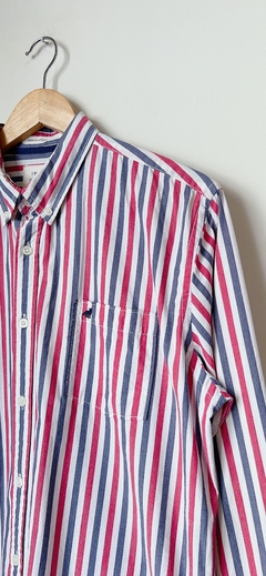 Art.7576 Camisa Inside Blanco/Azul/Rojo TM amplio - comprar online