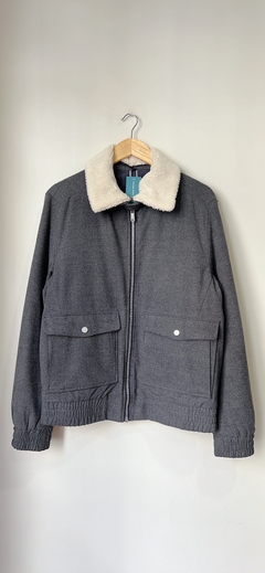 Art.7635 Campera Zara Man Gris TL pequeño