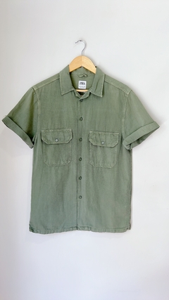 Art.9019 Camisa Zara Verde Claro TS