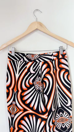 0672 Pantalón CHER Negro/Naranja T26(36) - tienda online