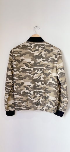 Art.7755 Bomber Camuflada Verde T2 - cazabreva