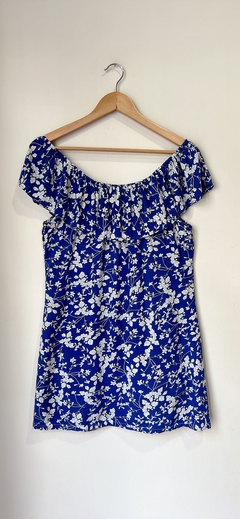 Art.7867 Vestido University Azul TXS amplio