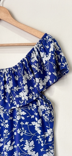 Art.7867 Vestido University Azul TXS amplio - comprar online