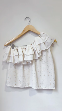 8310 Blusa Crudo Estrellas TS