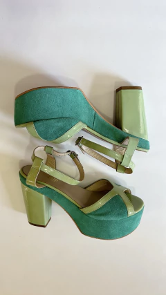Art.9480 Sandalias Le Loup Pistacho/Esmeralda Nro40 - tienda online