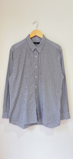 Art.6396 Camisa University Gris/Blanco TXL