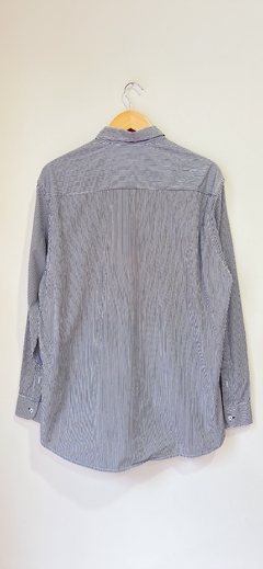 Art.6396 Camisa University Gris/Blanco TXL - cazabreva