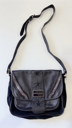 Art.9517 Cartera Antonia Agosti Cuero Negro