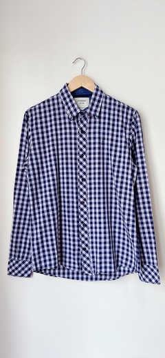 Art.7785 Camisa Cuadros Azul TS