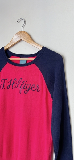 Art.6487 Sweater Tommy Hilfiger Rojo/Azul TM - comprar online