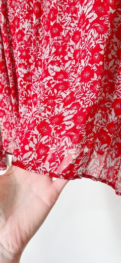 Art.8056 Blusa Chocolate Rojo T3 en internet