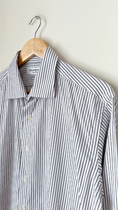 Art.9711 Camisa Yves Saint Laurent Blanco/Negro TXL - comprar online