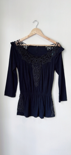 Art.8206 Blusa Akiaraba Negro T2 pequeño