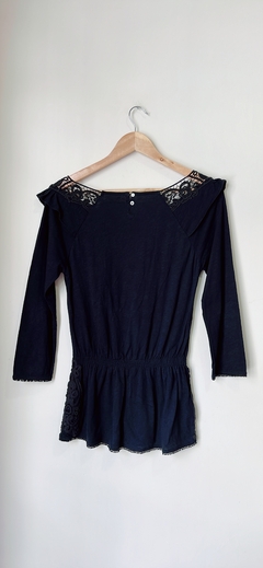 Art.8206 Blusa Akiaraba Negro T2 pequeño - cazabreva