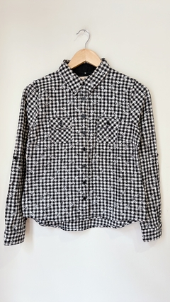 9333 Camisa Blanco/Negro TM pequeño