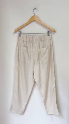 9796 Pantalón HELENA Natural T1 amplio (30/40) en internet