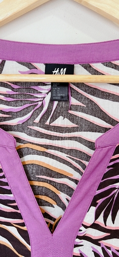 5268 Camisola H&M Lila T.M - cazabreva