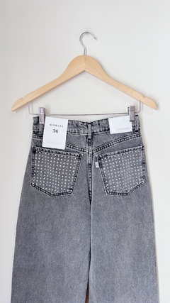 9895 Jean Gris Strass T26/36 - tienda online