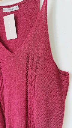 3575 Musculosa tejida Bordó TU(1) - comprar online