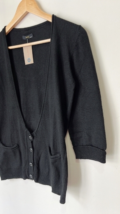 8778 Cardigan Ayres Negro TXS amplio - comprar online