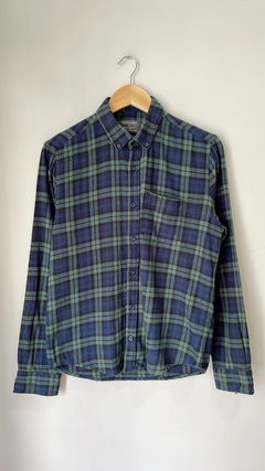 0015 Camisa Primark Azul/Verde TS