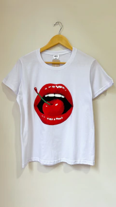 1414 Remera "Boca" Blanco T4 pequeño