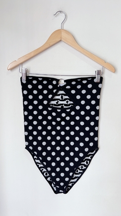 0030 Body Zara Negro Lunares TM