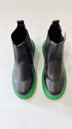 0026 Borcegos Negro/Verde Nro41 - comprar online