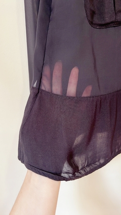 9834 Camisa Wanama Negro TS en internet