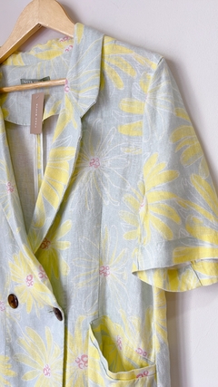 0006 Blazer Justa Petra Aqua/Amarillo TU(3) - comprar online