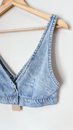 0028 Top Jean Celeste TS - comprar online