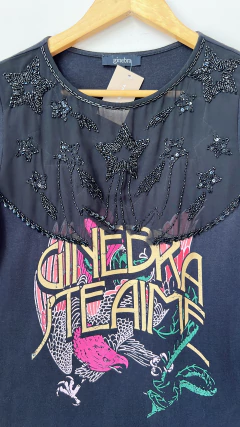 1847 Remera Ginebra Negro Bordado T2 en internet