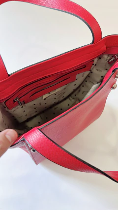 1823 Cartera Prüne Cuero Rojo en internet