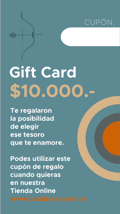 10000 GIFT CARD VIRTUAL $10.000.-