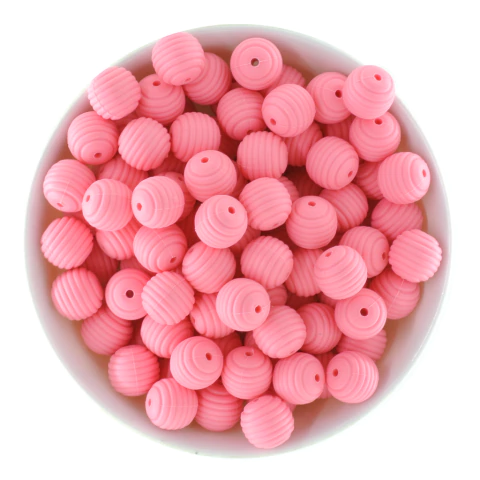 Esfera 15 mm - RAYADA - ROSA PASTEL - comprar online