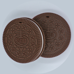 Mordillo Silicona - GALLETITA - CHOCOLATE