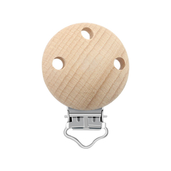 Broche de Madera - CIRCULAR PERFORADO 3 cm - comprar online
