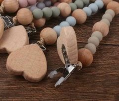 Broche de Madera - CORAZON