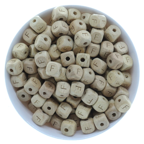 Letra 12 mm - F - MADERA