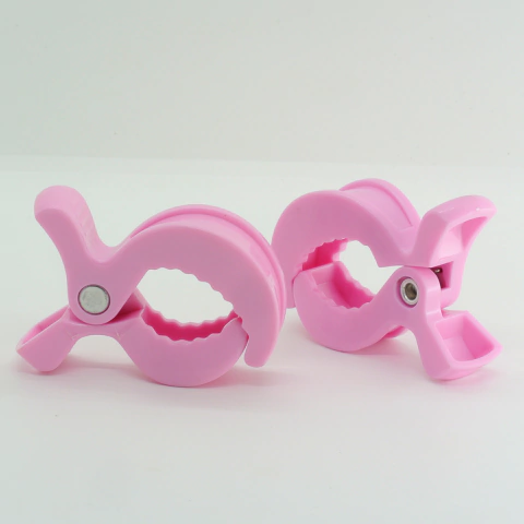 Gancho Movil Cocodrilo - ROSA